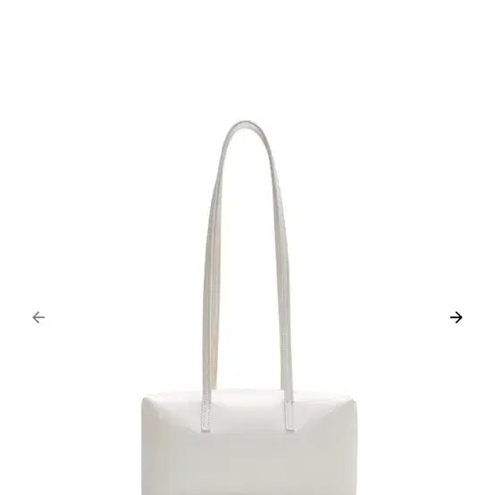 [BUNJANG] Amomento Small Cubo Bag White / 아모멘토 스몰 큐보백 화이트