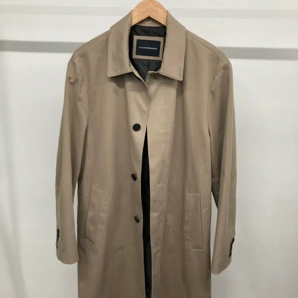 [BUNJANG] Club Monaco Beige Mac Coat 100 / 클럽모나코 춘추용 베이지 맥코트 100