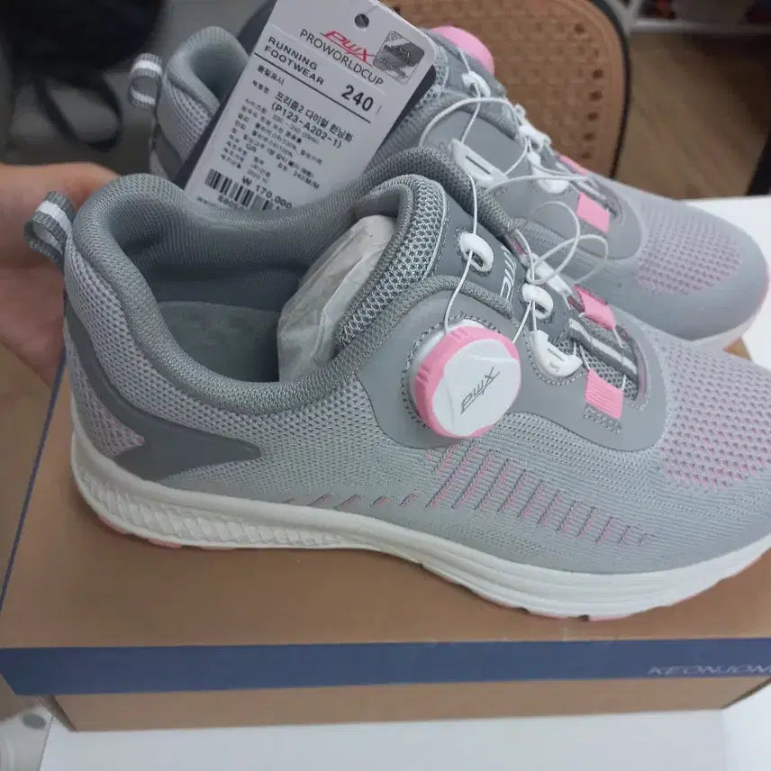 [BUNJANG] PWX Prism 2 Dial Running Shoes - 240mm / PWX 프리즘 2 다이얼 런닝화 240mm 새상품