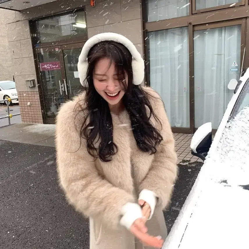 [BUNJANG] LePlain Muse Fur Jacket / 르플레인 뮤즈 퍼 자켓
