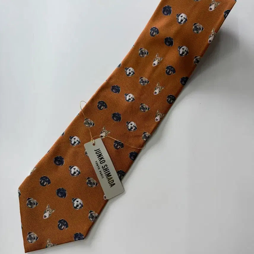 [BUNJANG] Junko Shimada Silk Necktie 9.3cm / 준코 시마다(Junko Shimada) 실크 넥타이 9.3cm