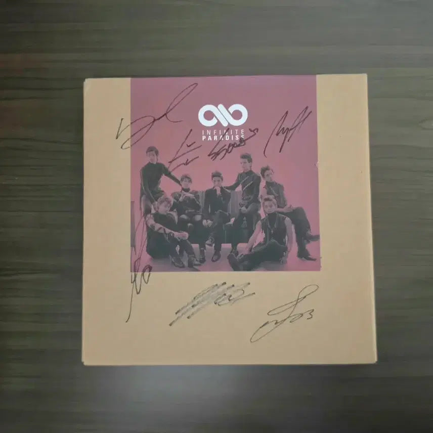 [BUNJANG] Infinite Paradise Signed Album / 인피니트 파라다이스 친필 싸인 앨범
