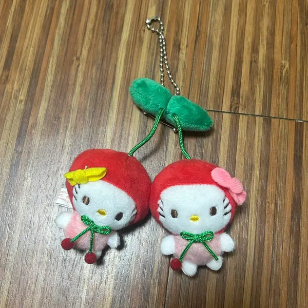 [BUNJANG] Sanrio Hello Kitty Cherry Charm / 산리오 헬로키티 체리 키링