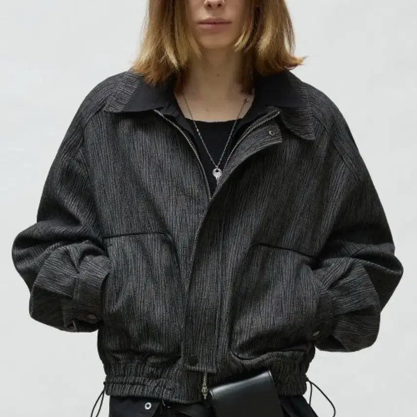 [BUNJANG] LMOOD Grunge Oversized Blouson / [새상품] 엘무드 LMOOD 그런지 오버사이즈 블루종 46