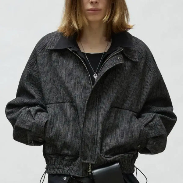 [BUNJANG] LMOOD Grunge Oversized Blouson / [새상품] 엘무드 LMOOD 그런지 오버사이즈 블루종 46