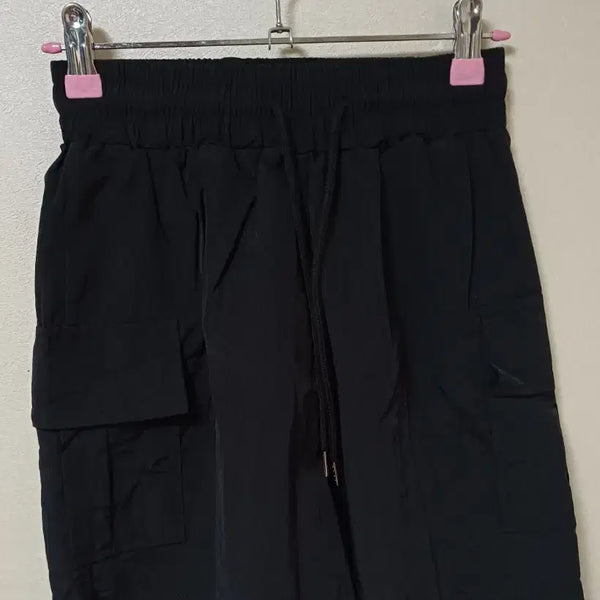[BUNJANG] Black Cargo Shorts / (옷정리)블랙 카고 반바지