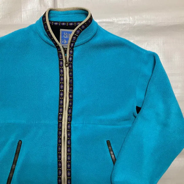[BUNJANG] Vintage ALF Aztec Pattern Zip Up Fleece Jacket L / 빈티지 alf 아즈텍 패턴 집업 플리스L