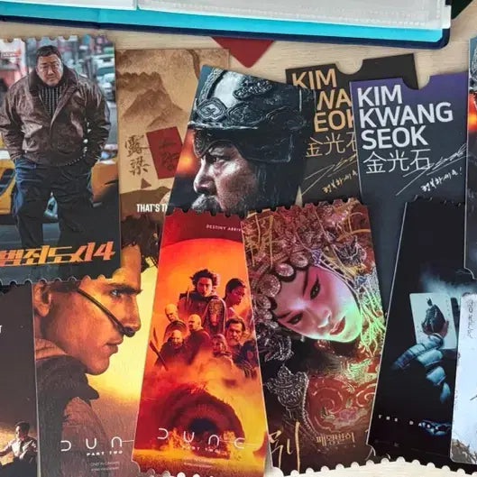 [BUNJANG] Bundle Set Original Ticket & TTT Tickets from Megabox & CGV / (((일괄 3만원)))))메박 오티&Cgv ttt 일괄 판매