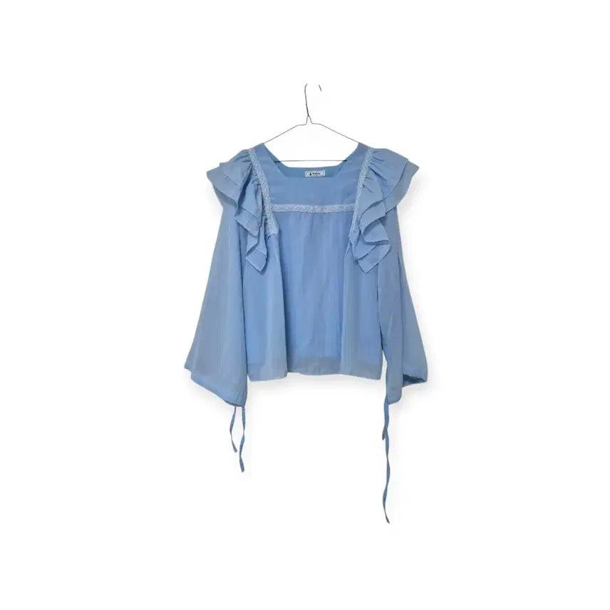 [BUNJANG] Wanda Frill Blouse / 네고가능! wanda 프릴 블라우스