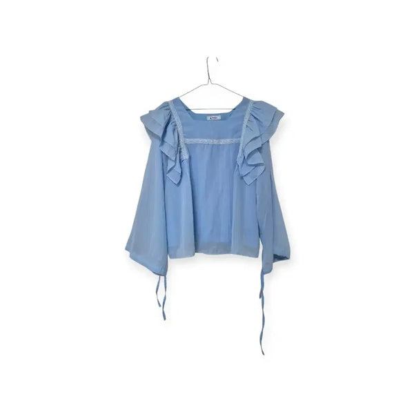 [BUNJANG] Wanda Frill Blouse / 네고가능! wanda 프릴 블라우스