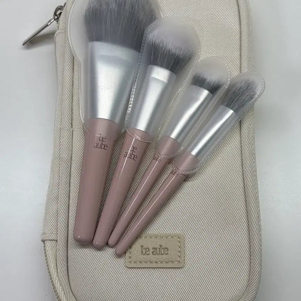 [BUNJANG] BEAUOBS Portable Brush Set with Pouch / 비오브 휴대용 브러쉬 세트+파우치 일괄
