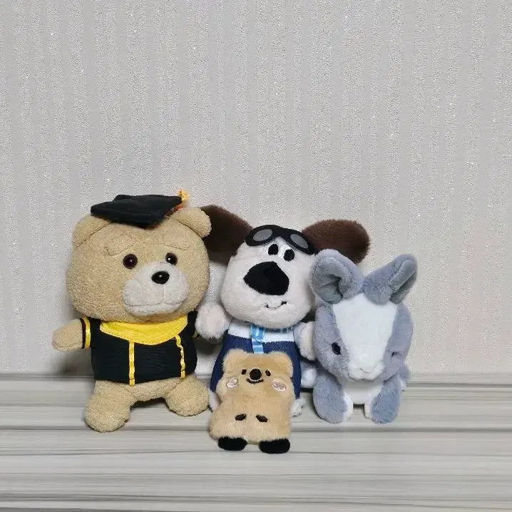 [BUNJANG] Bundle Set 5pcs Plush Keychains / 일괄 가격) 인형 키링 5개