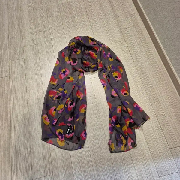 [BUNJANG] DKNY 100% Silk Scarf / DKNY 실크100% 머플러