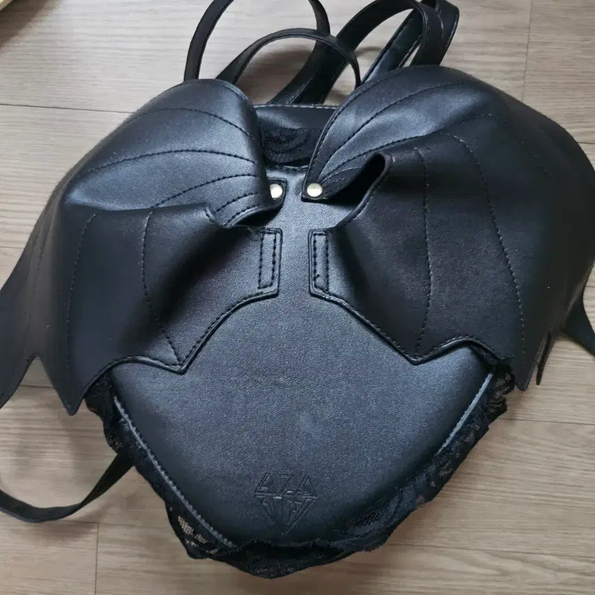 [BUNJANG] Subculture Black Backpack / 지뢰계 서브컬쳐 블랙 백팩