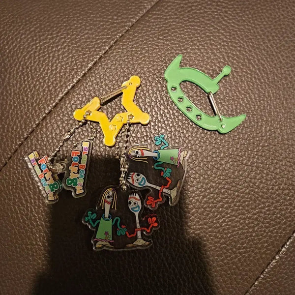[BUNJANG] Toy Story Forky Kinder Joy Keychain Set / 토이스토리 킨더조이 포키 키링 세트