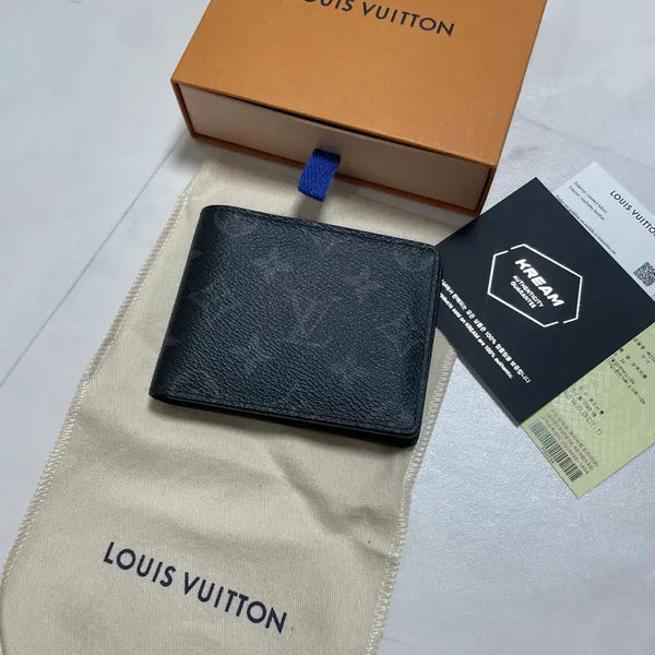 [BUNJANG] Louis Vuitton Eclipse Slender Wallet Cream / [새상품급] 루이비통 이클립스 슬렌더 반지갑 크림 정품