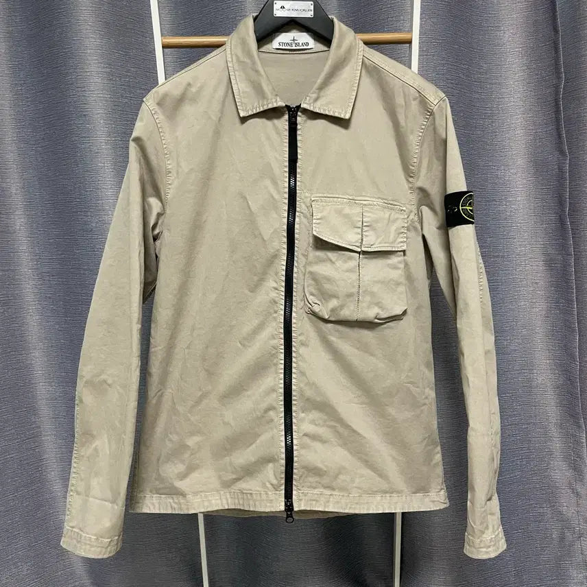 [BUNJANG] Stone Island Overshirt M Size / [ M / 새상품급 ] 스톤아일랜드 오버셔츠 백화점판