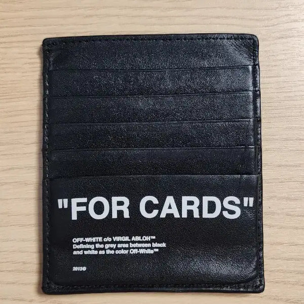[BUNJANG] Off-White Card Holder / 오프화이트 카드지갑