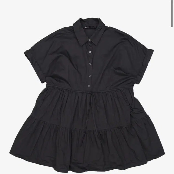 [BUNJANG] ZARA Cotton Mini Dress S / (실착1번) ZARA 자라 코튼 미니 원피스 S