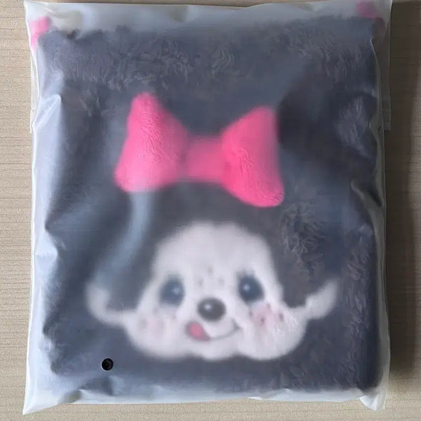 [BUNJANG] ILLIYOON Monchhichi Lucky Pouch / 일리윤 몬치치 복주머니 파우치