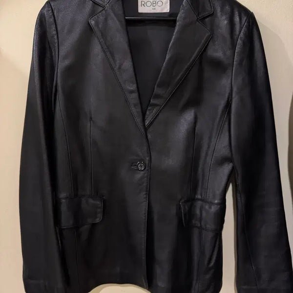 [BUNJANG] Robe Lambskin Leather Jacket / 로보 양가죽 자켓