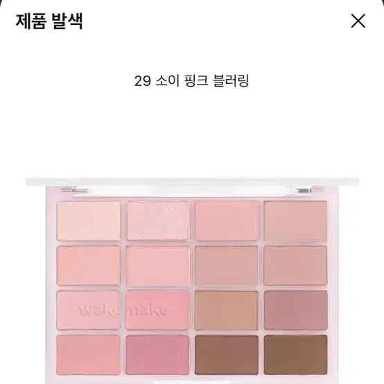 [BUNJANG] WAKEMAKE Soothing Pink Blurring / 웨이크메이크 29 소이 핑크 블러링