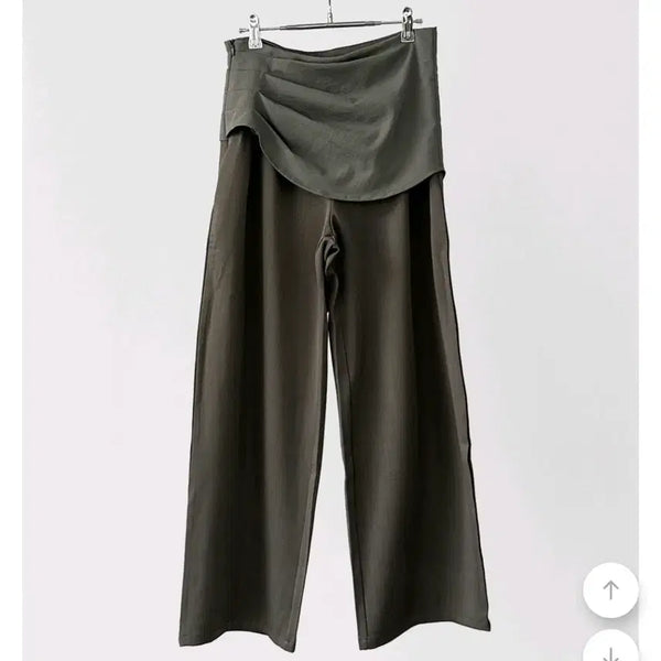[BUNJANG] Local Mansion Layered Slacks Pants / 미착용/ 로컬맨션 레이어드 슬랙스 팬츠
