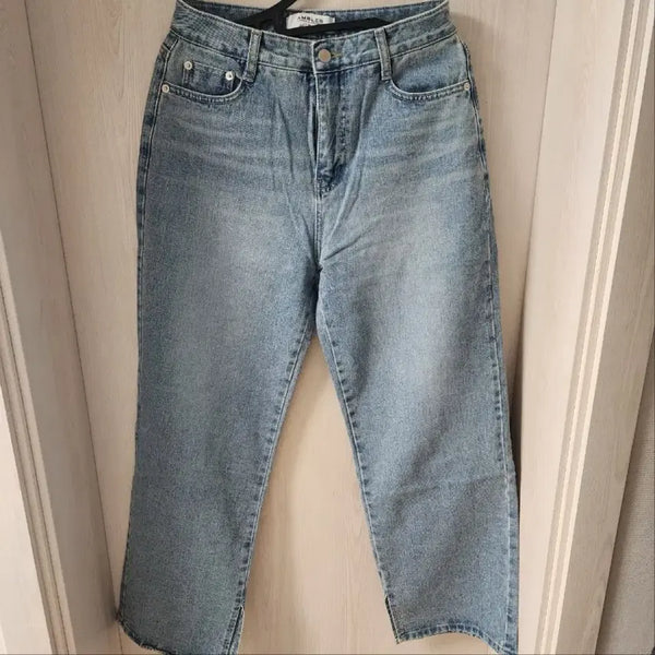 [BUNJANG] AMBLER Light Wash Denim Pants / [새제품] 엠블러 AMBLER 연청 데님 팬츠 청바지