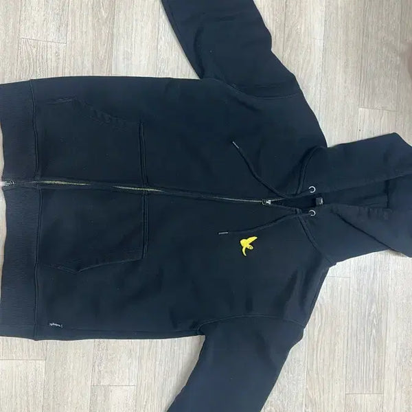 [BUNJANG] Black Hoodie Zip-Up / 후드집업 검정색