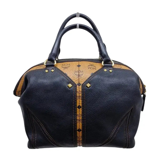 [BUNJANG] MCM Boston Bag Leather / 엠씨엠 보스턴백 (택포)