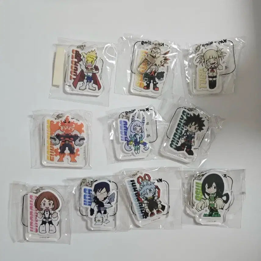 [BUNJANG] My Hero Academia Keychain / 나의히어로아카데미아 키링, 나히아 키링