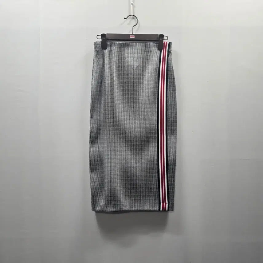[BUNJANG] Zara Check Pattern Side Line Pencil Skirt / 1034 자라 체크 패턴 사이드 라인 펜슬 스커트