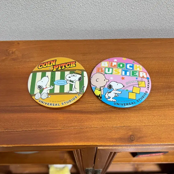 [BUNJANG] Universal Studios Japan Snoopy Badge Set / [세트]유니버셜 스튜디오 재팬 스누피 뱃지