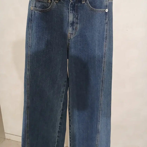 [BUNJANG] Barneys New York Wide Denim Pants / 025 바니스뉴욕 와이드 데님 팬츠