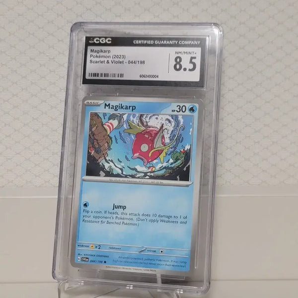 [BUNJANG] 2023 Pokémon Scarlet & Violet Magikarp #044/198 CGC 8.5 North American Edition / 2023 포켓몬 스칼렛&바이올렛 잉어킹 044/198 CGC 8.5 북미판