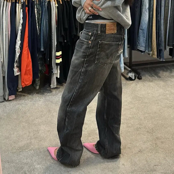 [BUNJANG] Levi's 533 Comfort Regular Straight Denim Pants (31) / 리바이스533 흑청 컴포트 레귤러 스트레이트 데님 팬츠(31)