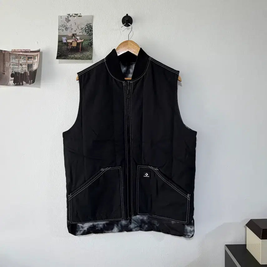 [BUNJANG] Converse Reversible PrimaLoft Padded Vest (M) / [택포] [M] 컨버스 리버서블 프리마로프트 패딩조끼