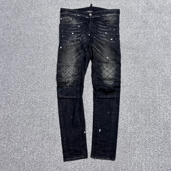 [BUNJANG] DSquared2 Archive Armor Biker Denim Pants / 46 디스퀘어드2 아카이브 아머 바이커 데님 팬츠 0826