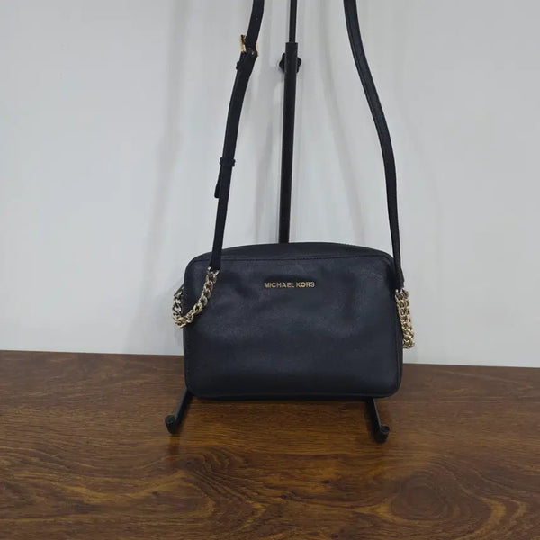 [BUNJANG] Michael Kors Black Crossbody Bag / 마이클코어스 블랙 크로스백