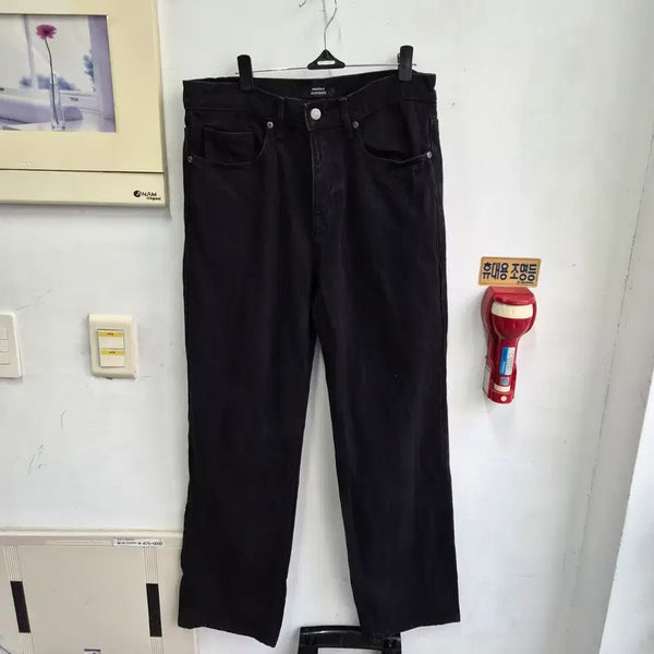 [BUNJANG] Musinsa Standard Black Denim Pants Size 31 / 무신사스탠다드 청바지 31사이즈 흑청 데님팬츠 작업복