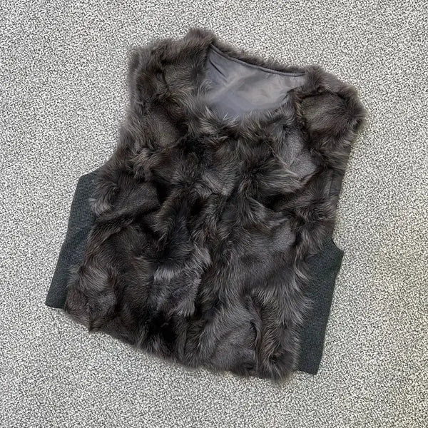 [BUNJANG] 95 Vintage Women's Fur Vest / 95 빈티지 여성 퍼 조끼 0902M2