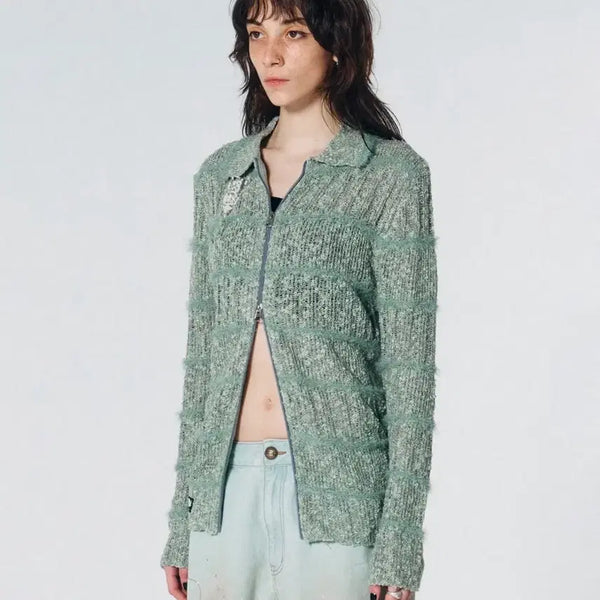 [BUNJANG] Sculptor Stripe Cardigan / 스컬프터 스트라이프 가디건 정가 126,000