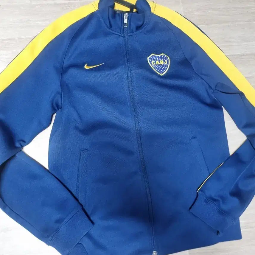 [BUNJANG] Nike Boca Juniors Track Jacket - Size M / 나이키 보카주니어스 트랙재킷m