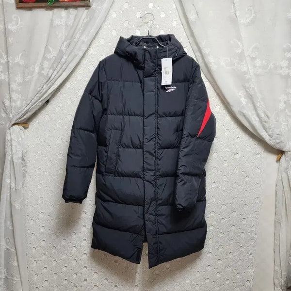 [BUNJANG] Reebok Big Logo Duck Down Puffer Jacket / 리복 빅로고 오리털패딩 공용90미사용