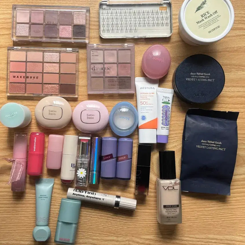 [BUNJANG] Spring Warm & Cool Tone Makeup Bundle / 일괄 판매해요! 여쿨 봄웜 베이스 색조 화장품