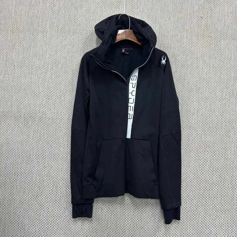 [BUNJANG] Sp5der Jersey Hooded Zip-Up L / 스파이더 져지 후드집업 L H04079