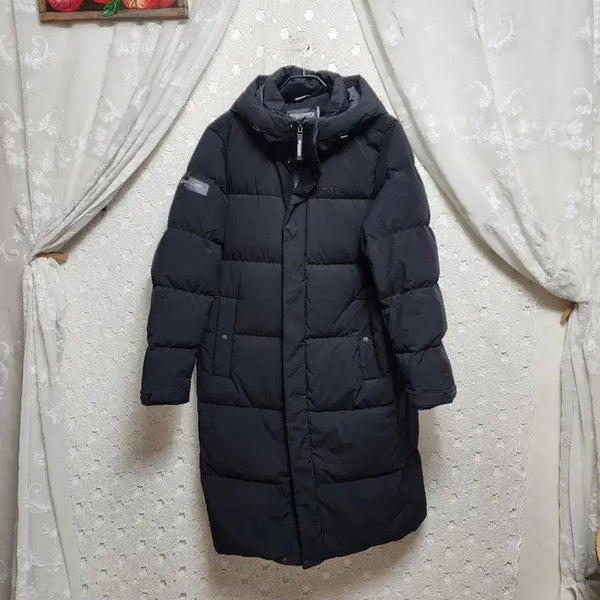 [BUNJANG] Discovery Goose Down Long Padding Women's Size 90 / 디스커버리 구스다운 롱패딩 여성90