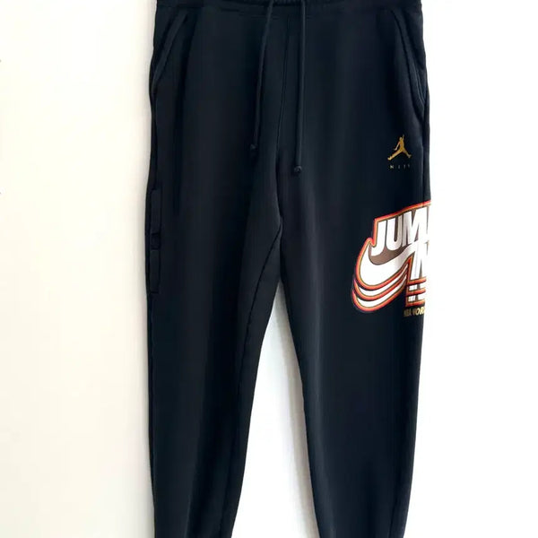 [BUNJANG] Jordan Jumpman Fleece Jogger Pants Black 2XL / 조던 점프맨 플리스 조거 팬츠 블랙 2XL