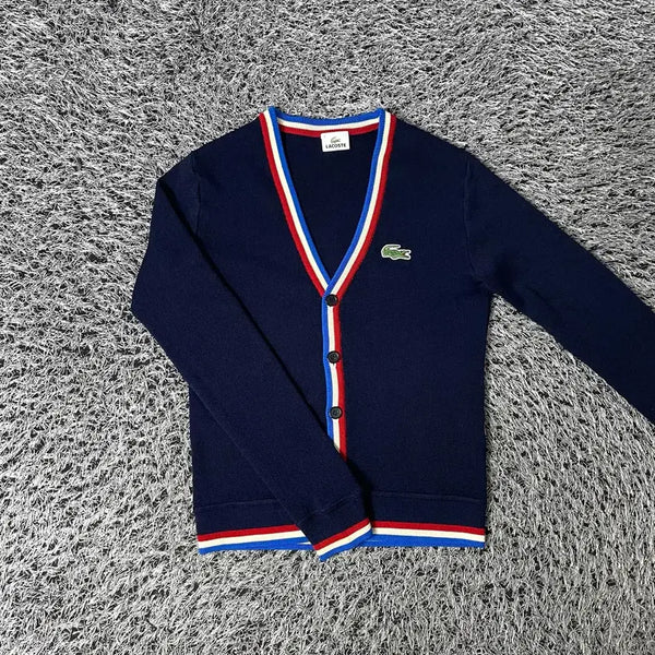 [BUNJANG] LACOSTE Wool Knit Cardigan / LACOSTE 라코스테 울 니트 가디건