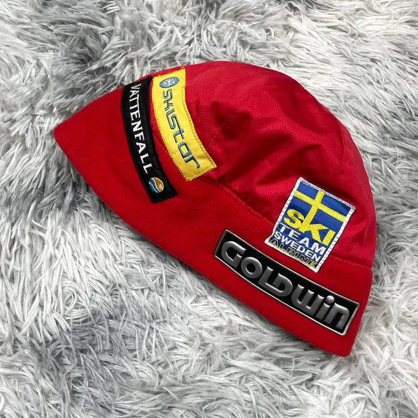 [BUNJANG] Goldwin Patch Logo Old School Beanie / 골드윈 패치로고 멀티 패치 로고 올드스쿨 비니 5777